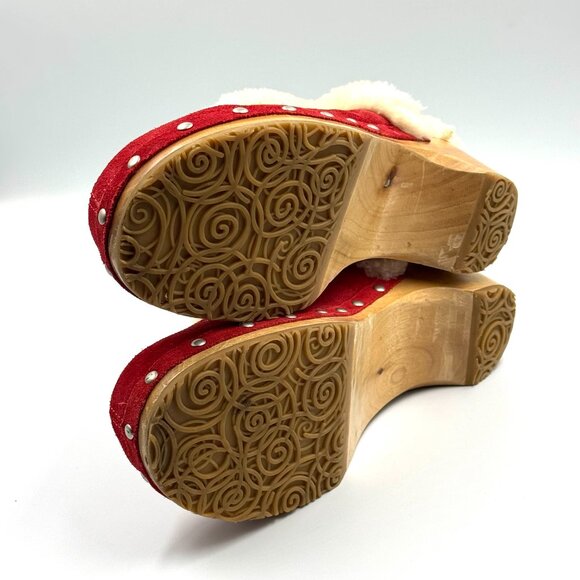 UGG Wmns Kalie Sheepskin Lined Clog - Picture 4 of 6